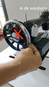 1.1M views · 10K reactions | Motor belt changing trick  #sewingmachine #sewingcommunity #sewingblogger #tailoring #silaimachine #sewinglove | DK Solutions | Facebook
