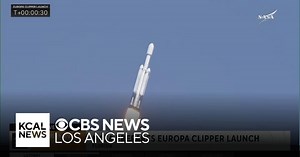 The Europa Clipper lifts off from NASA's Kennedy Space Center