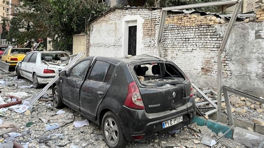 Fires burn in Tehran building after Israel launches strikes