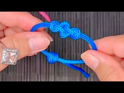 EASY DIY INFINITY KNOT BRACELET 🎀✂