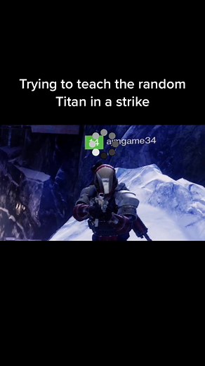 Trying to teach the random Titan on my team #titan #destiny2 #hunter #fyp #strike
