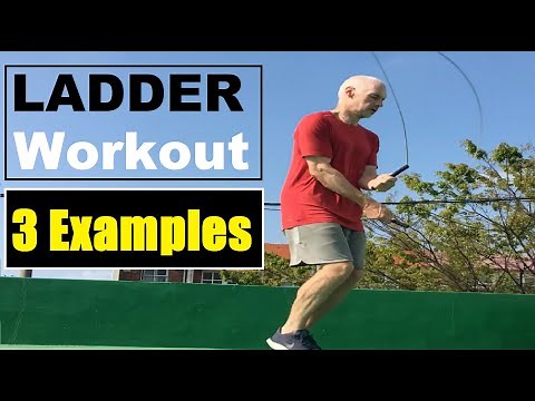 Jump Rope Ladder Workouts - 3 Examples You Can Try (Skipping Rope Ladders)