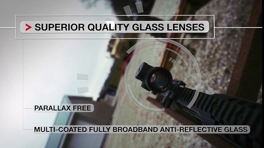 Trijicon MRO-C-2200018 1x25mm Miniature Rifle Optic (MRO) Patrol Riflescope with 2.0 MOA Adjustable Red Dot with 1/3 Co-Witness Quick Release Mount