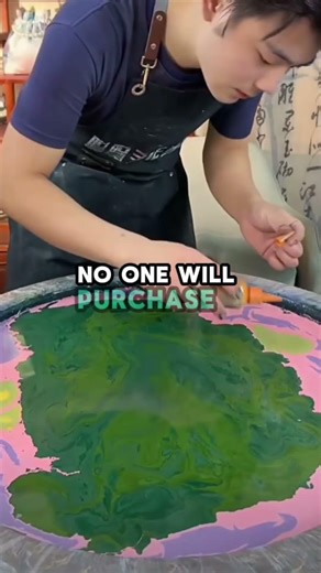 He’s the Secret Behind the Perfect Color 🎨✨ Drop by Drop Magic! 💧🔥#ColorMaster #SatisfyingProcess