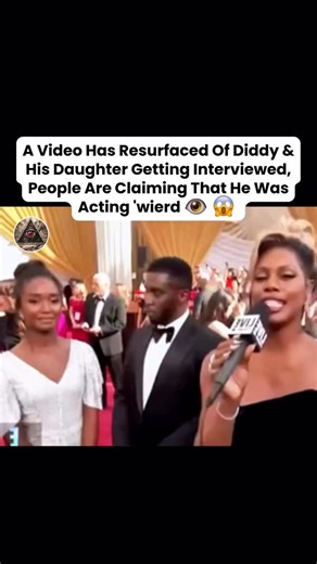 𝐇𝐢𝐝𝐝𝐞𝐧 𝐃𝐚𝐫𝐤𝐧𝐞𝐬 👁️ on Instagram: "Let’s break down the concerning observations: A resurfaced interview clip shows Sean “Diddy” Combs interacting with his daughter in a way that viewers are now labeling as strangely intense, uncomfortable, or possessive. His body language—gripping her hand tightly, dominating the conversation, or giving off-vibe stares—is being dissected as inappropriate or controlling, rather than protective. Fans and commentators note a stark contrast between his p