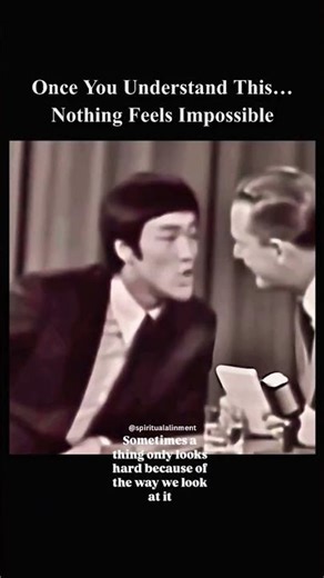 Bruce Lee's Timeless Advice: How you look at it