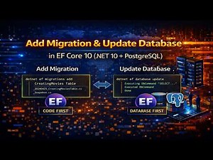 15. Add Migration & Update Database in EF Core 10 (.NET 10 + PostgreSQL)