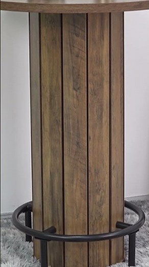 Meet the Tribesigns Round Bar Table — the perfect solution for small spaces and cozy corners! 🍹