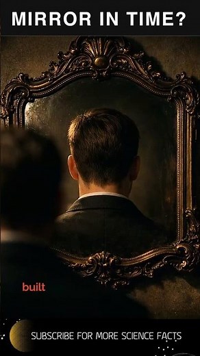 This Mirror Shows the Back of Your Head! 🤯 (Time Reflection)