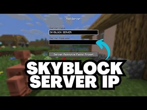 Minecraft Skyblock Server IP Address 2026