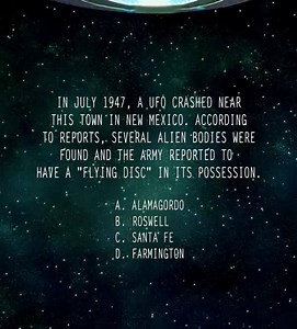 This year marks the 70th anniversary of this historic UFO sighting. People come from all over the world to visit the crash site, check out the museum, and learn from other UFO enthusiasts. We're celebrating July 8th with UFO shows starting at 6PM! | Destination America