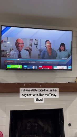 The only thing better than being on the Today Show is watching Ruby watch herself with Al Roker!! Ruby, you truly ARE the gift that keeps in giving!!#lifewithrubydoobs #theluckyfew #rubysrainbow #todayshow #alroker #downsyndrome #downsyndromerocks #nothingdownaboutit | RubysRainbow.org