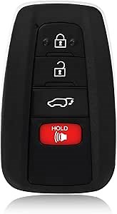 Replacement for 2019 2020 2021 2022 2023 Smart Proximity Toyota RAV4 GNE 231451-0351 Board Key Fob HYQ14FBC 315MHz 4 Buttons