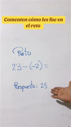 How to solve this integer addition and subtraction challenge #mathematics