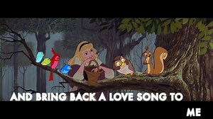 I wonder, I wonder if my heart keeps singing Will my song go winging to someone who'll find me And bring back a love song to me? Sleeping Beauty 🎶💕 | Walt Disney Records