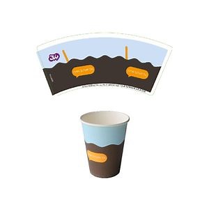 [Hot Item] 7oz 8oz 12oz 16oz Custom Disposable Biodegradable PLA Water Based Coating Paper Coffee Cups