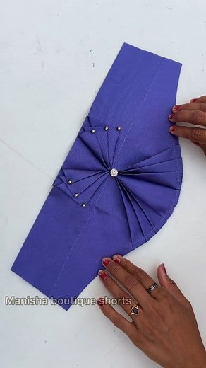 445K views · 9K reactions | designer baju design #reels #viral #sleeves | Manisha boutique shorts | Facebook