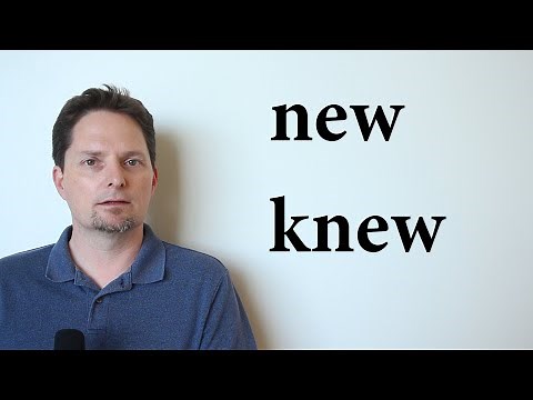 American Pronunciation of "NEW" and "KNEW"