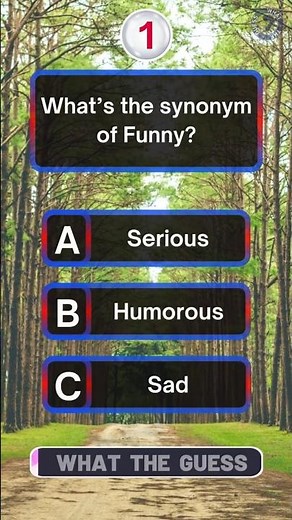 Guess The Synonym Challenge ✒️ | Quiz 3