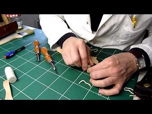 Sharpen stitch groover and V gouge - Comment affûter rainettes et gouges en V
