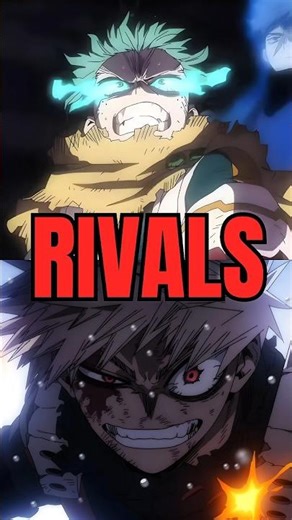 Why Bakugou was the perfect Rival for Deku #anime #shorts #myheroacademia