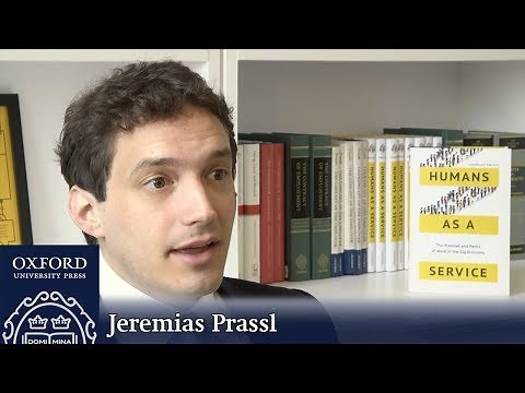 What is the Gig Economy? | Jeremias Prassl