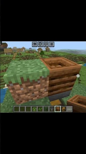 Easy Bonemeal farm in minecraft #minecraft #viralshorts