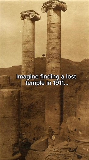 In 1911, archaeologists uncovered the long-lost Temple of Artemis at Sardis, a monumental relic of the ancient world Construction of this colossal lonic temple began around 334 BCt, shortly atter Alexander the Great liberated Sardis from Persian rule. Today, it remains the fourth largest lonic temple ever built an enduring symbol of power, faith, and history. #AncientHistory #Archaeology #TempleOfArtemis #LostCivilizations #creatorsearchinsights