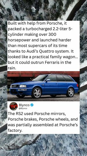 The Wagon That Humiliated Supercars — Audi RS2 Avant (1994)