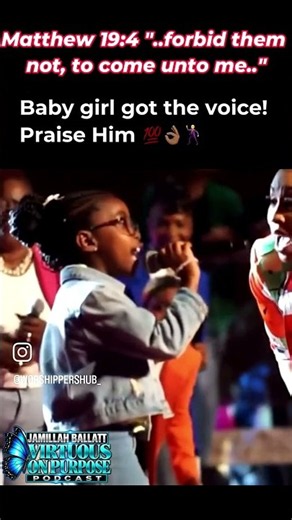 Little Girl Takes the Mic & Sings HALLELUJAH! 😱🎤🙌🏽"#shorts #shorts #shortsvideo #shortsfeed
