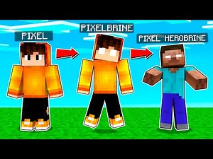 VIRAMOS O HEROBRINE POR 1 DIA NO MINECRAFT!