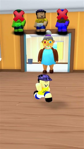 Jeffy 🧠999,999IQ vs Teamwork Obby #roblox #shorts