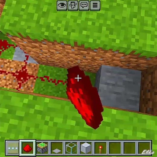 Minecraft Automatic Door 🥶🚪🔥 #minecraft #foreyou #foreyoubage #shortfeed