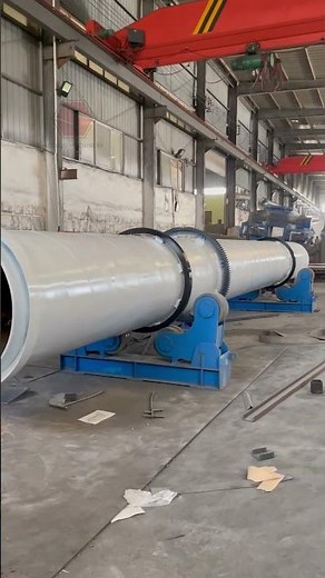 1515 Rotary Dryer Factory Test for Fruit Pomace, Soybean Residue and Spent Grain