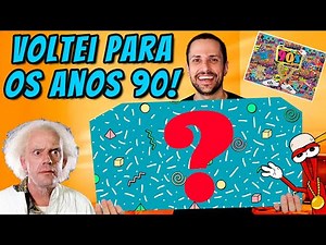 De volta aos anos 90! Unboxing cheio de nostalgia de coisas que marcaram a nossa geração 80/90.