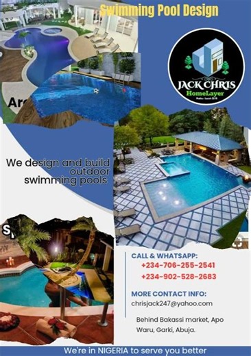 Swimming pool service in Nigeria