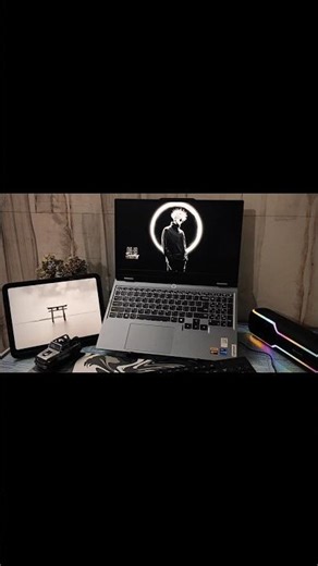 That one corner in my room☠️❤️. #fyp #gaminglaptop #viral #explore #setup