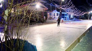 172K views · 4.6K reactions | Families on one street in Crescentwood have created a winter wonderland with an ice rink across four front yards. Harvard Gardens Ice Rink has grown every year since it began five years ago. It has not just a rink for skating, but also has curling rings, a toboggan slide and an ice bar. ⛸️⛄流樓 | CBC Manitoba | Facebook