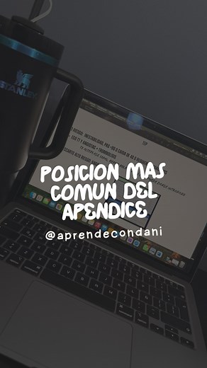 Día 3/365 enseñándote medicina ! Cuál es la posición del apéndice . . . . , #medicina #medellin #estudiantedemedicina | medicinacondani