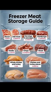 Freezer Meat Storage Guide | Chef Jahed