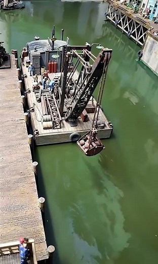 HOn3 scale harbor #modeltrainlayout