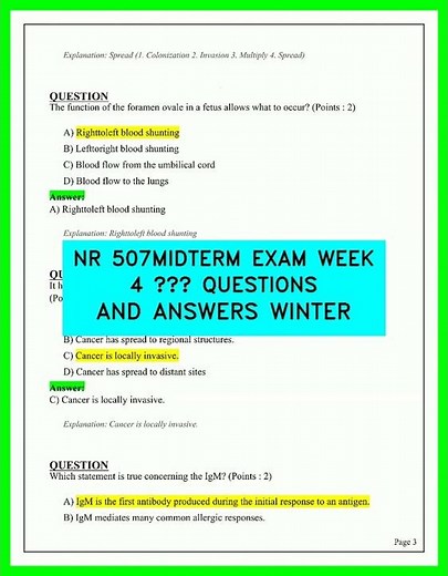 NR 507 MIDTERM EXAM WEEK 4 – QUESTIONS AND ANSWERS WINTER PROFESSIONAL MIDTERM PRACTIC Q A 2026 v2