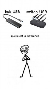 What's the difference? #computer #pc #teknojunk #tech #hub #usbhub #switch #usbflashdrive