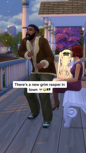There’s a new grim reaper in town. 🏴‍☠️💀🫢 #thesims4 #simtok #ts4 #thesims #sims4