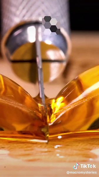 Elevate Your ASMR Experience with this Mesmerizing Close-Up Fish Oil Capsule Cutting Video