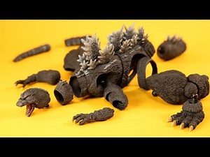 GODZILLA 1991 S.H.MonsterArts StopMotion Review