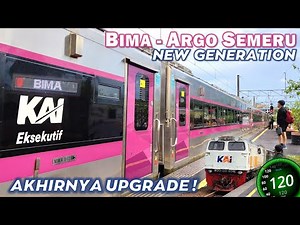 UPGRADE NEW GEN KERETA MALAM LEGENDARIS !! Perjalanan Perdana KA Bima New Generation Terbaru 2024