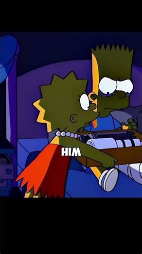 Bart fell from a tree and broke his leg. #anime #animerecap #TheSimpsons