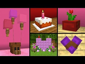 Minecraft: 5 MORE Valentine's Day Build Ideas