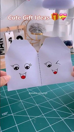 Easy Cute Gifts idea 🎁💝✨#shorts #art #diy #muktaartandcraft #youtubeshortsviral